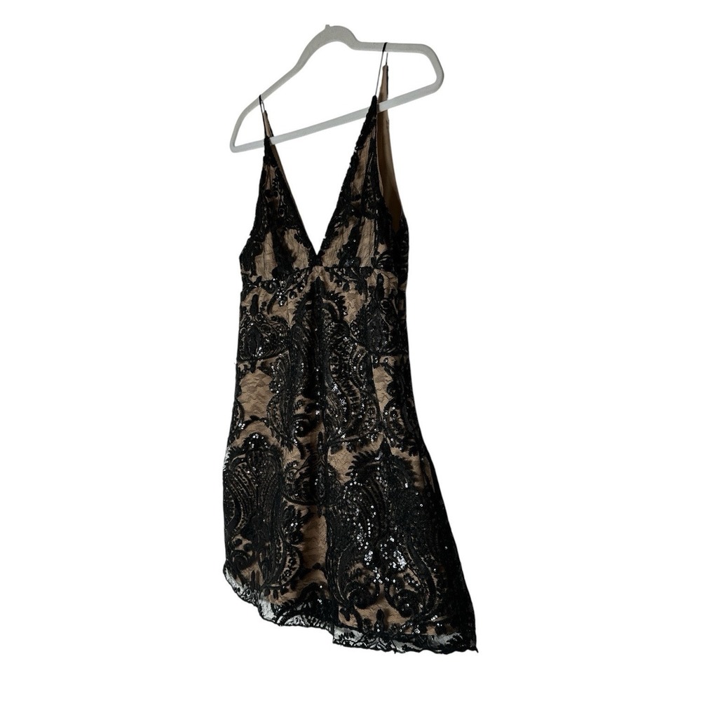 Free People Night Shimmers Dress Women's Size 0 Sequin Embellishment Mini Party - Picture 8 of 13